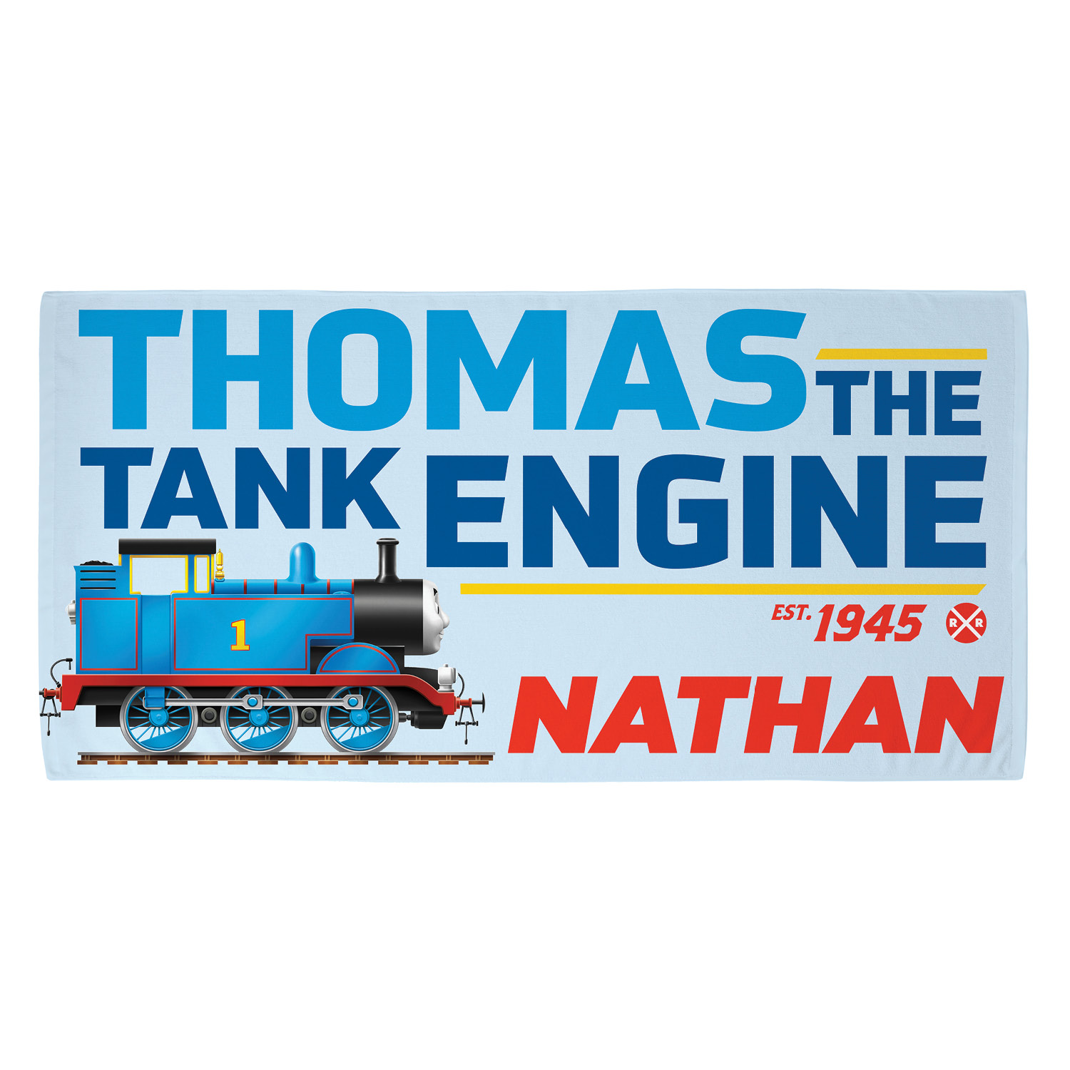 unknown Thomas & Friends Tank Engine Microfiber Beach Towel