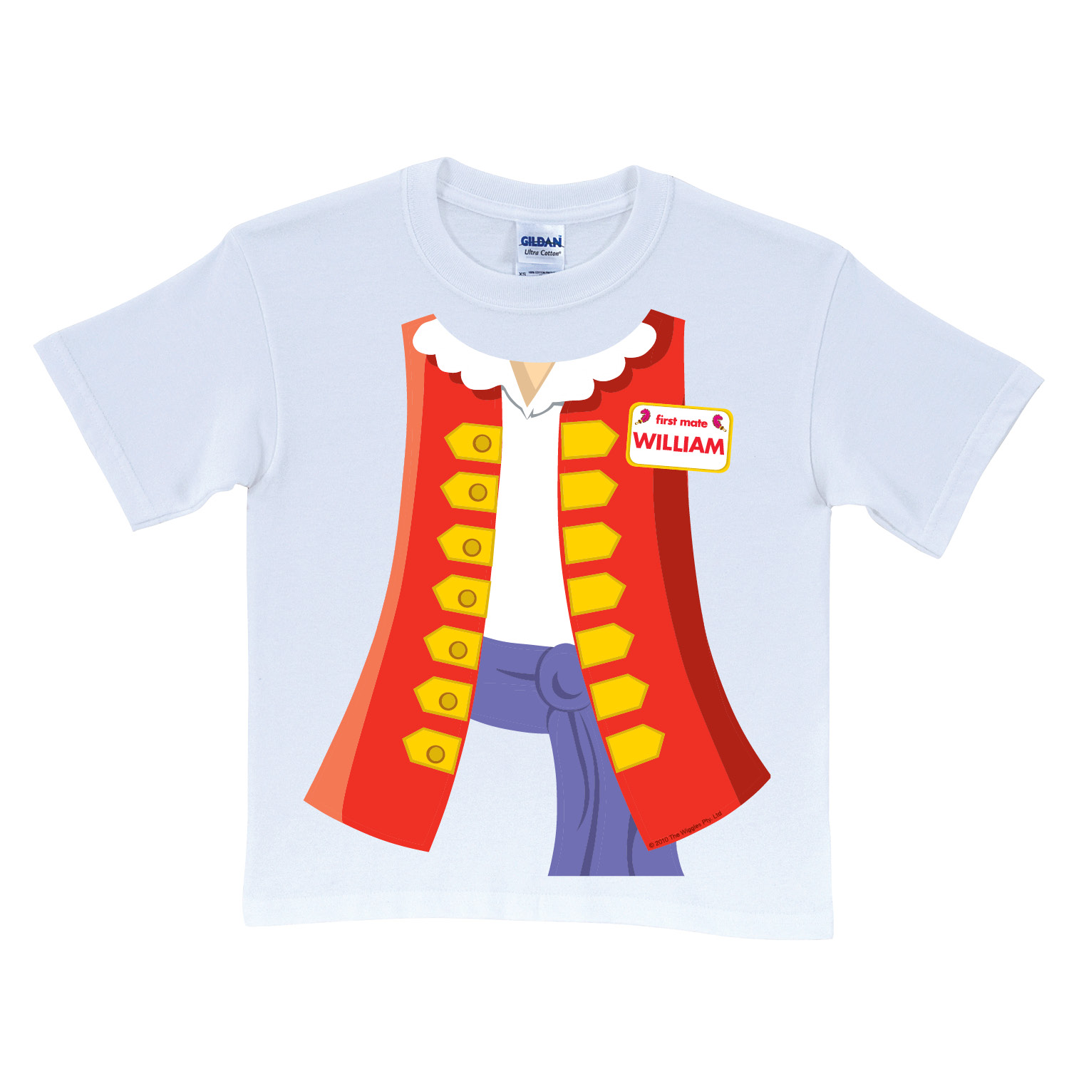 unknown The Wiggles First Mate White T-Shirt