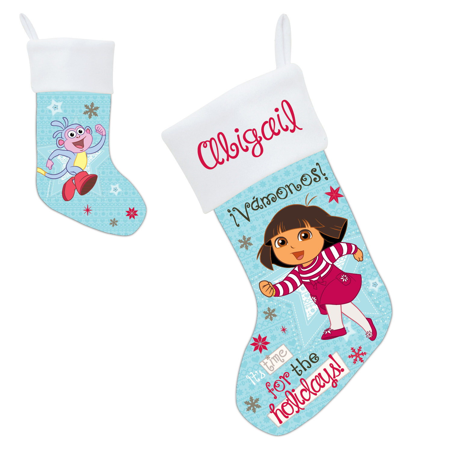 unknown Dora Time for the Holidays Stocking