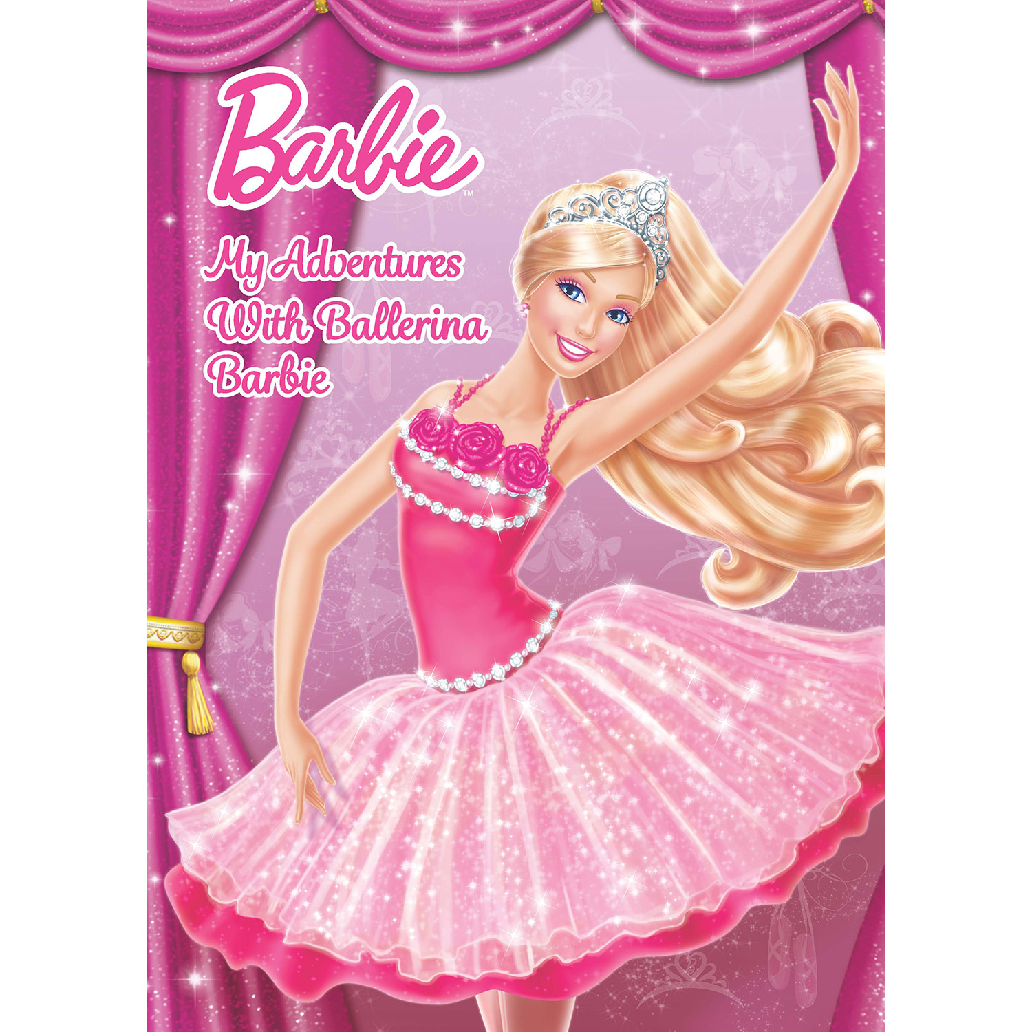 unknown My Adventures with Ballerina Barbie - 8x11 Soft Cover Book