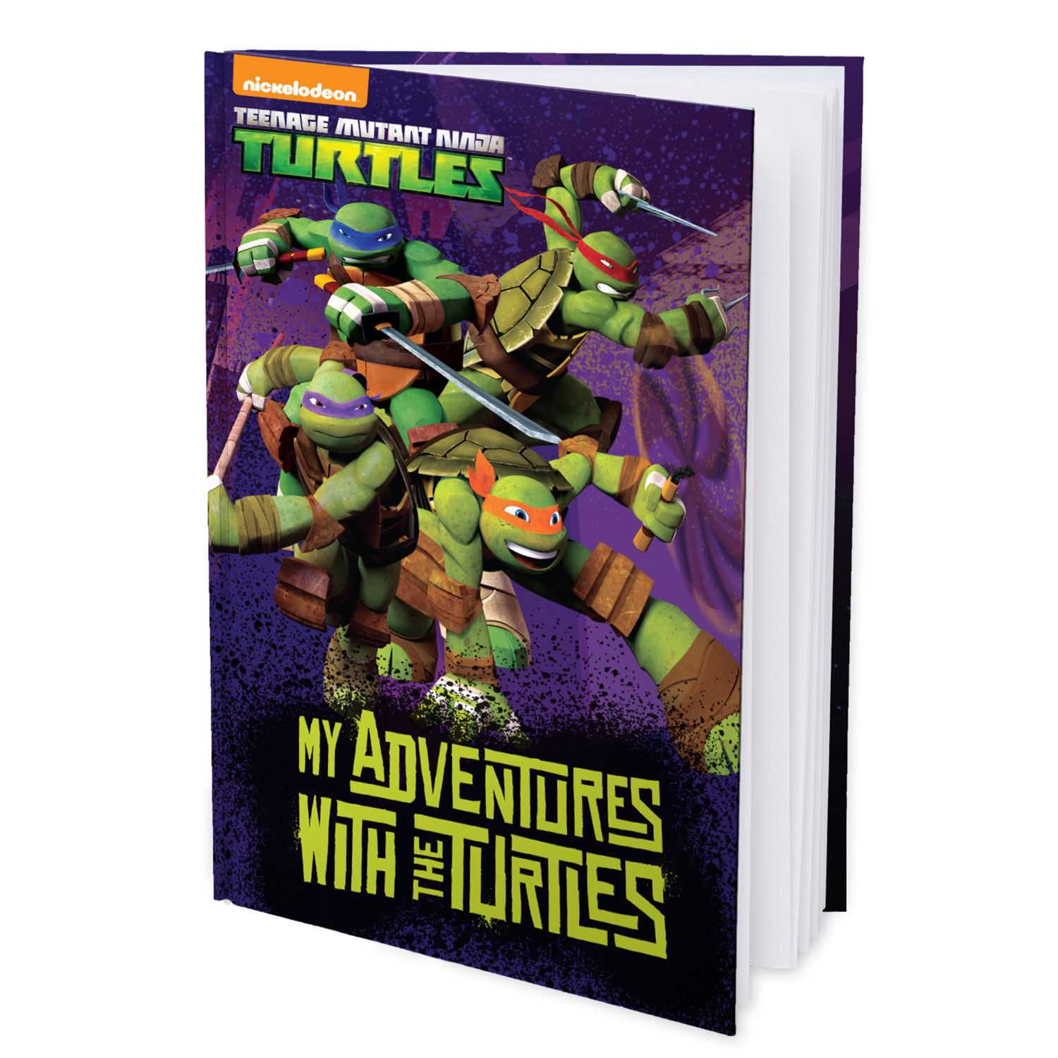 unknown My Adventures with the Teenage Mutant Ninja Turtles - 8x11 Hard Cover Book