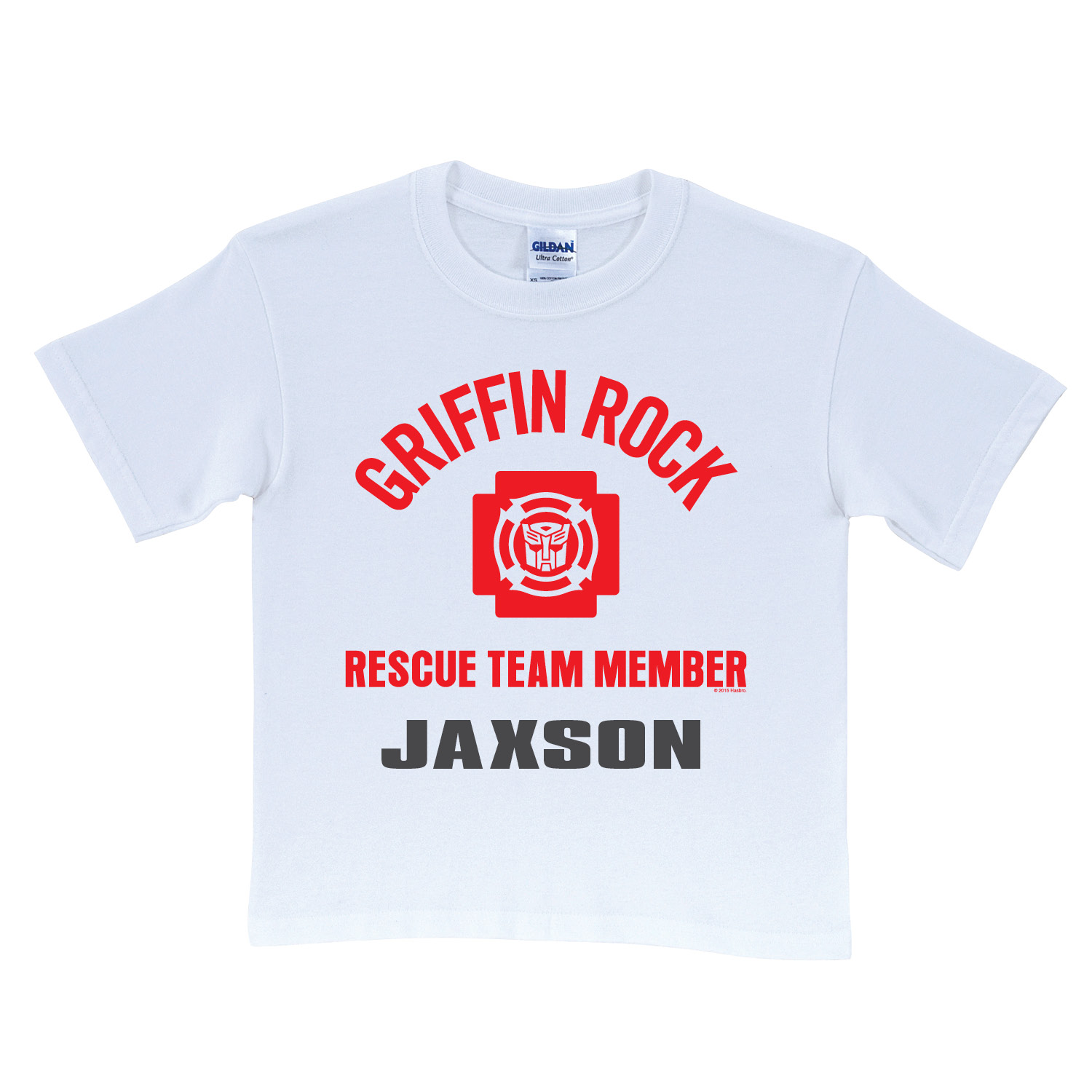 unknown Transformers Rescue Bots Rescue Team White T-Shirt