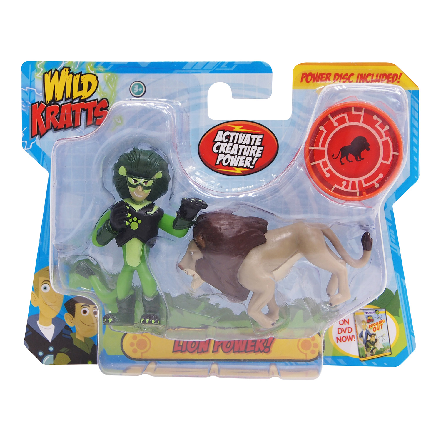 unknown Wild Kratts Creature Power 2 Pack - Lion Powers Set