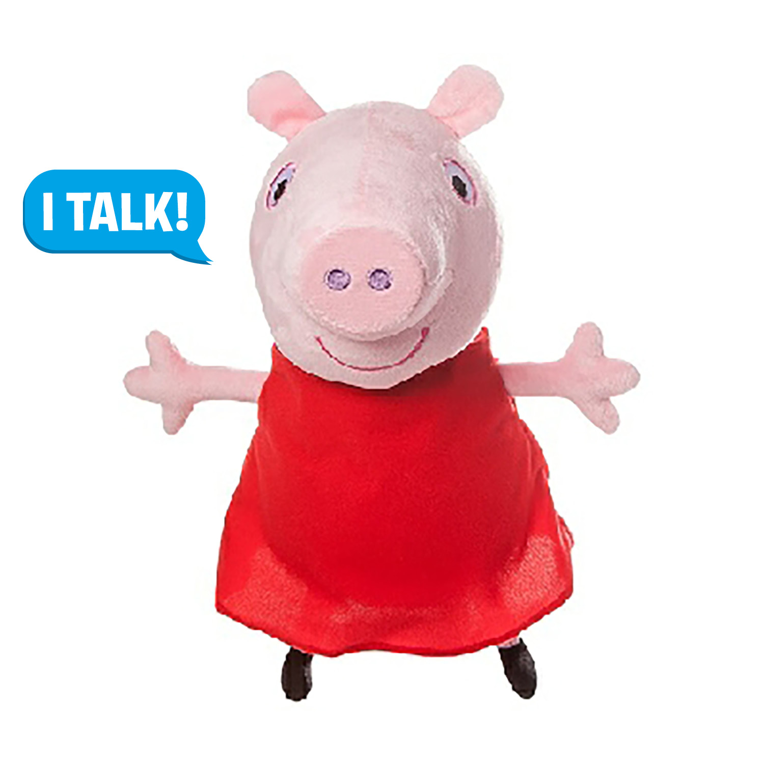 unknown Peppa Pig Hug N Oink Talking Plush